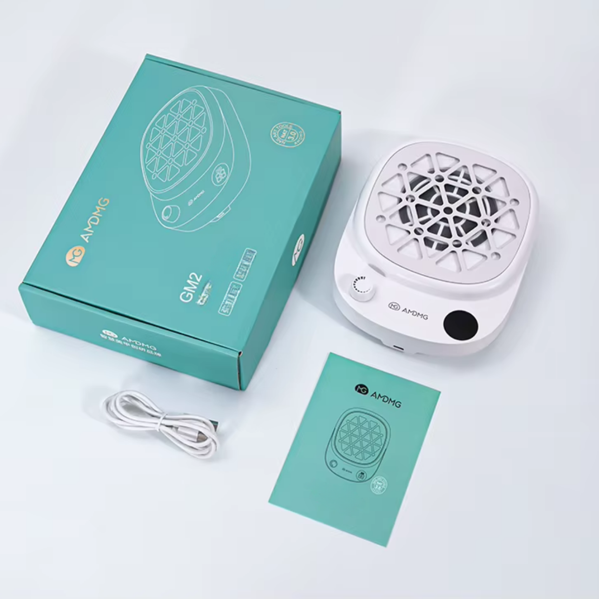 Extractor De Polvo Uñas Portatil Amdmg Gm2 Portatil