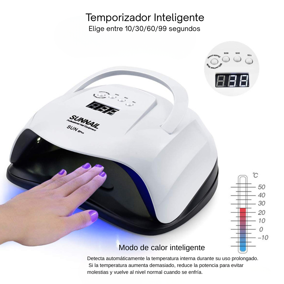 Lampara De Secado Uñas SUN UV