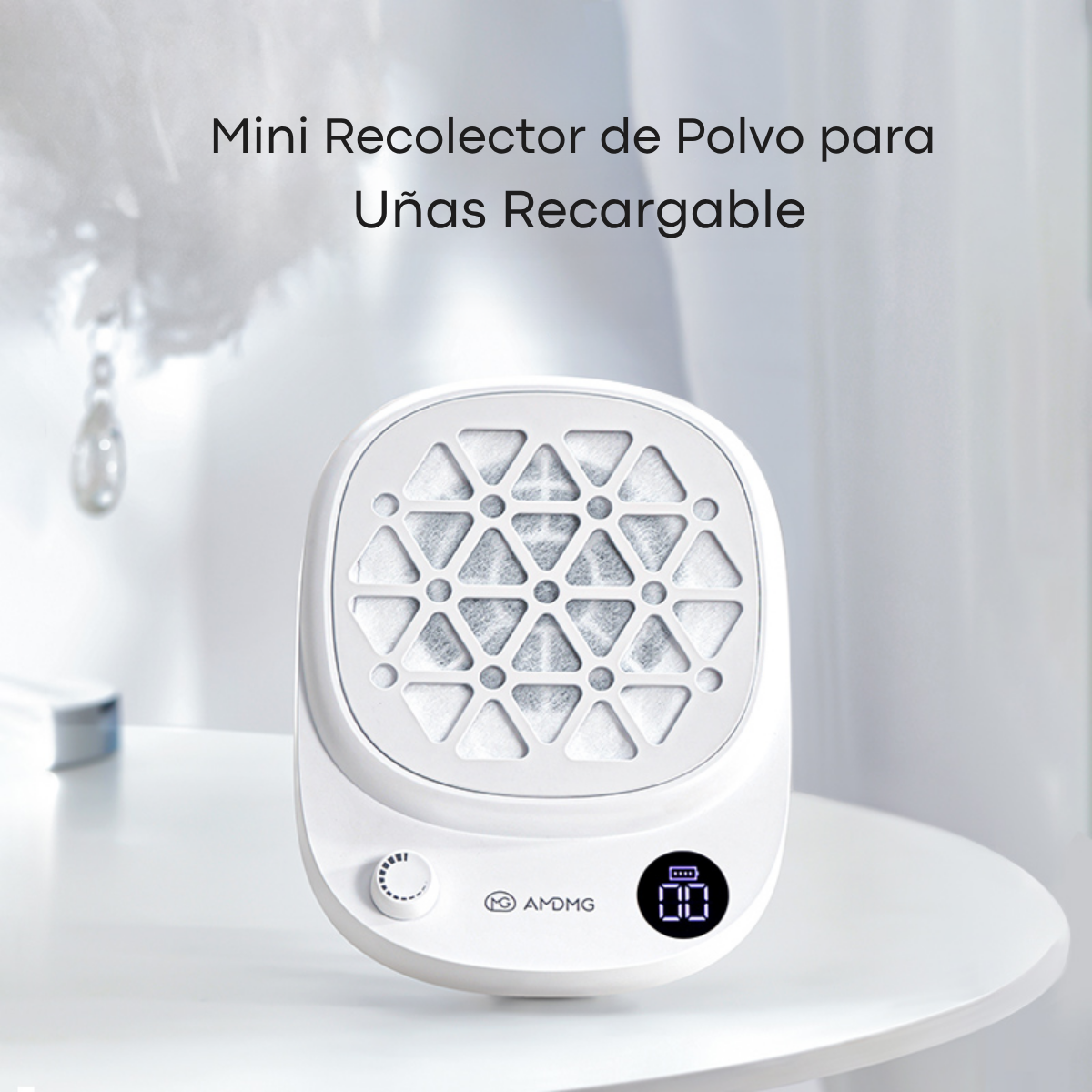 Extractor De Polvo Uñas Portatil Amdmg Gm2 Portatil