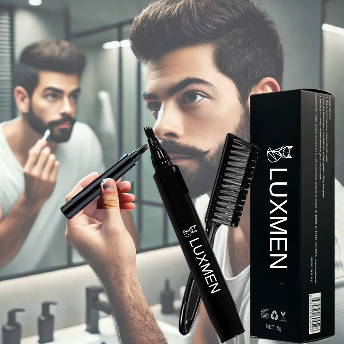 Delineadora de barba luxmen