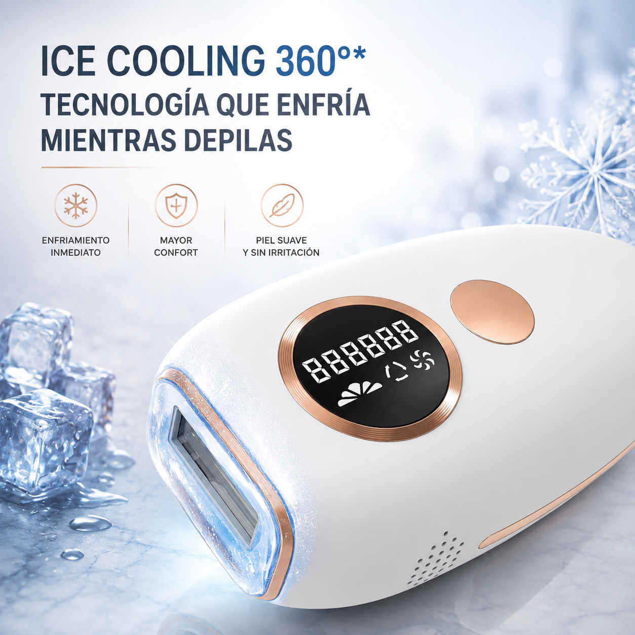 Depiladora IPL Luxmau™ | Piel Suave sin Vello en Semanas