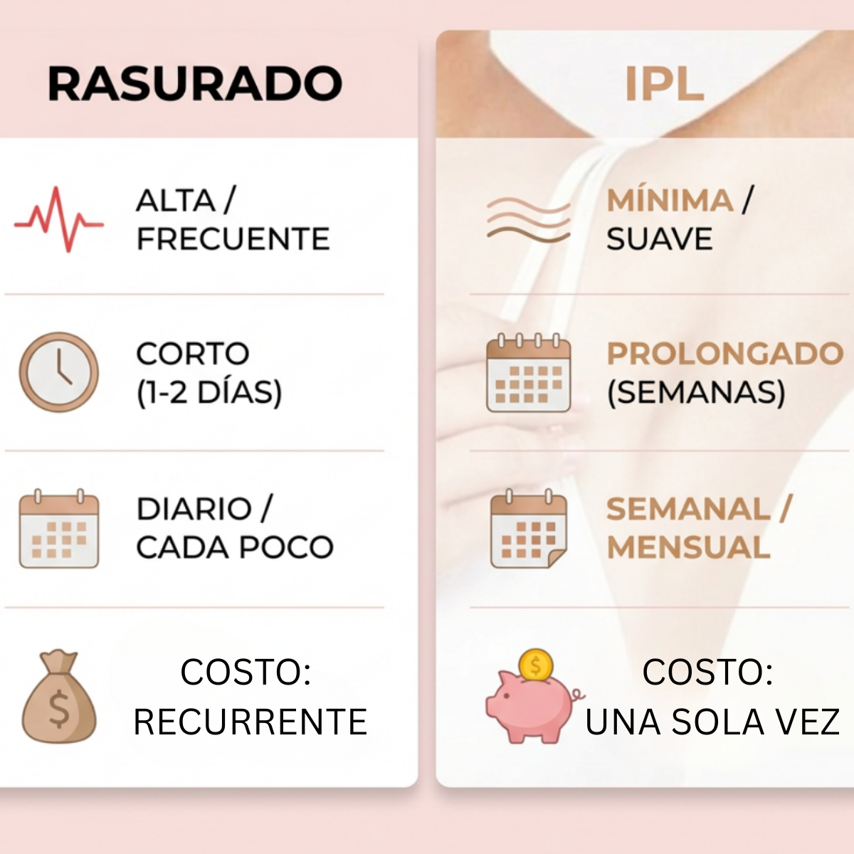 Depiladora IPL Luxmau™ | Piel Suave sin Vello en Semanas