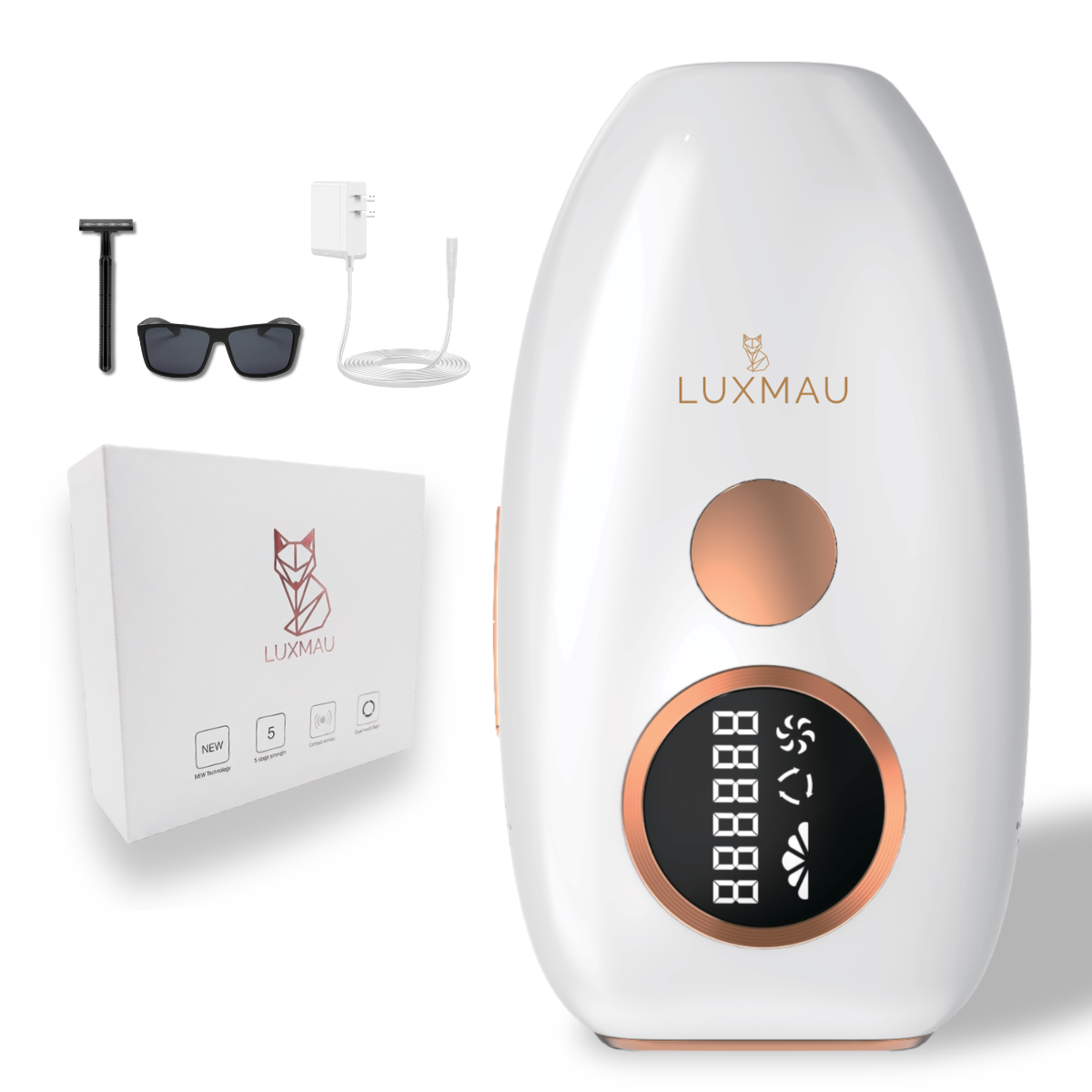Depiladora IPL Luxmau™ | Piel Suave sin Vello en Semanas